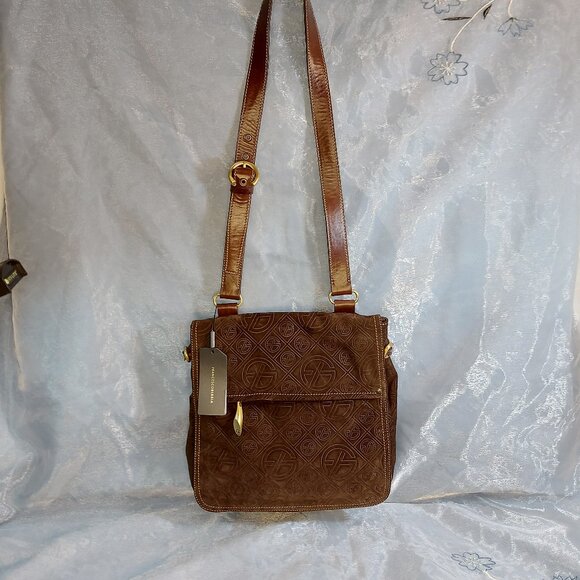 Leather Shoulder Bag by Francesco Biasia of Italy Brand New - Picture 2 of 16